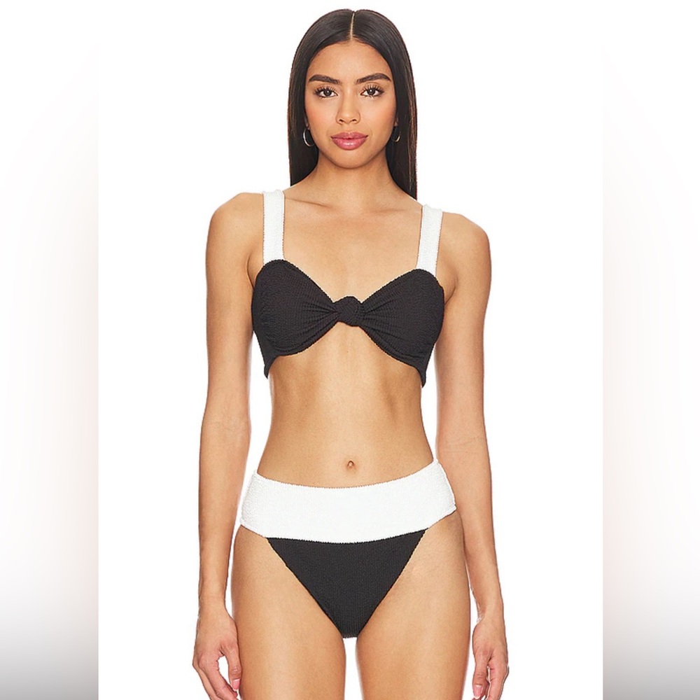 Show Me Your Mumu Bikini Domino Colorblock Scrunch